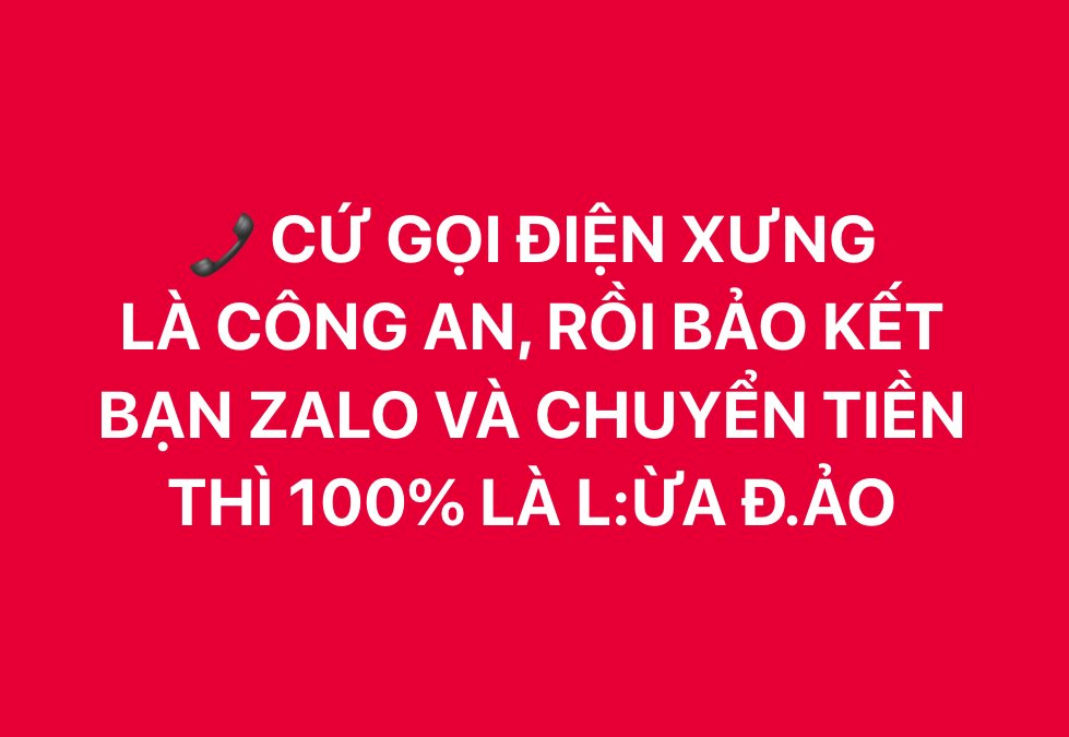 Cảnh báo không nghe theo lời của 