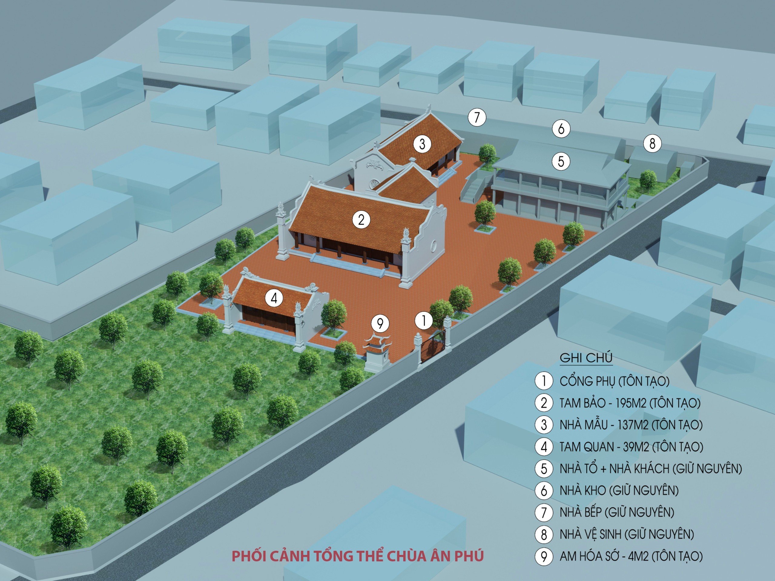 KHỞI CÔNG TU BỔ, TÔN TẠO DI TÍCH CHÙA ÂN PHÚ (XÃ XUÂN ĐÌNH)